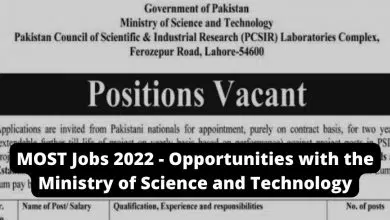 Photo of MOST Jobs 2023 – Opportunities with the Ministry of Science and Technology