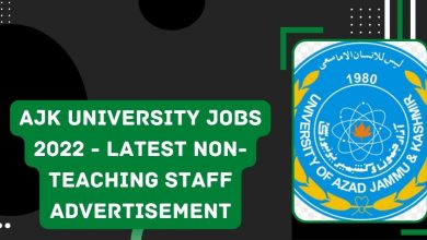 Photo of AJK University Jobs 2023 – Latest Non-Teaching Staff Advertisement