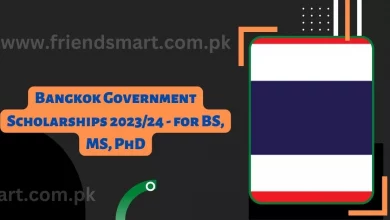 Photo of Bangkok Government Scholarships 2023/24 – for BS, MS, PhD
