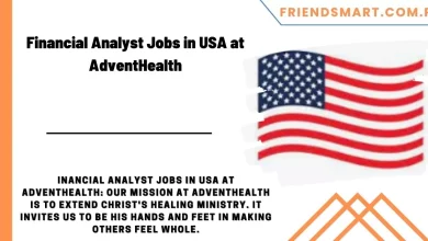 Photo of Financial Analyst Jobs in USA at AdventHealth 2023