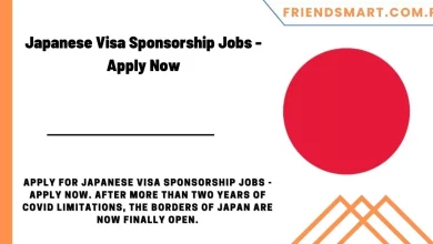 Photo of Japanese Visa Sponsorship Jobs – Apply Now