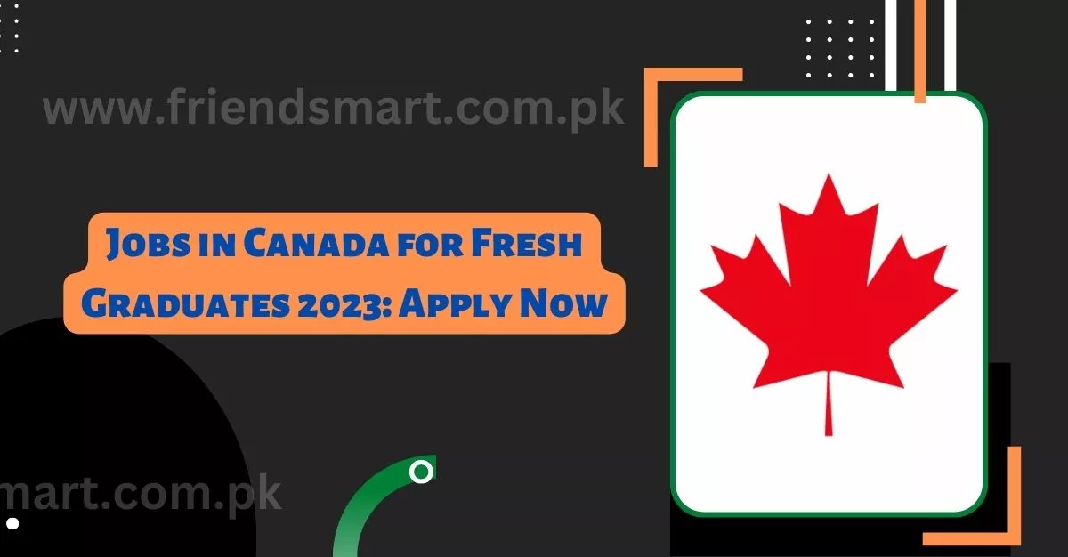 Jobs in Canada for Fresh Graduates 2023 Apply Now