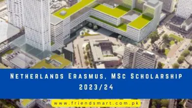 Photo of Netherlands Erasmus, MSc Scholarship 2023/24