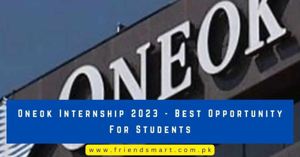 Oneok Internship 2023 - Best Opportunity For Students