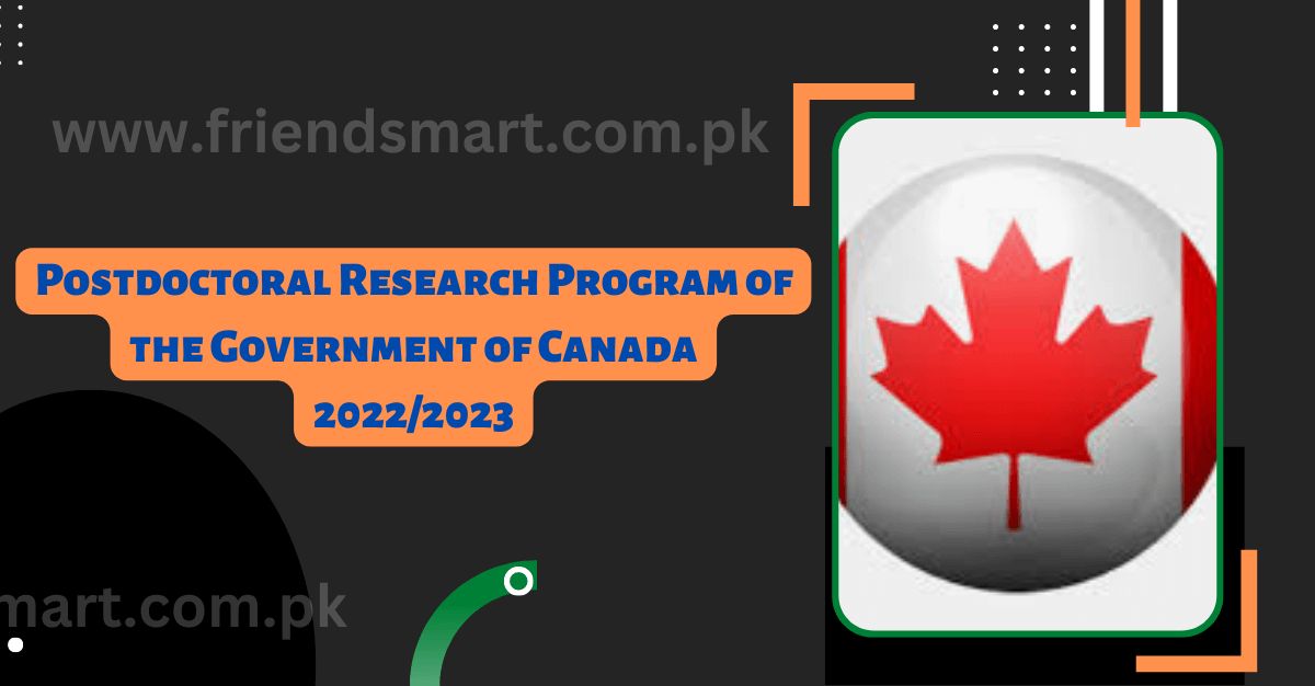 Postdoctoral Research Program of the Government of Canada 2023/2024