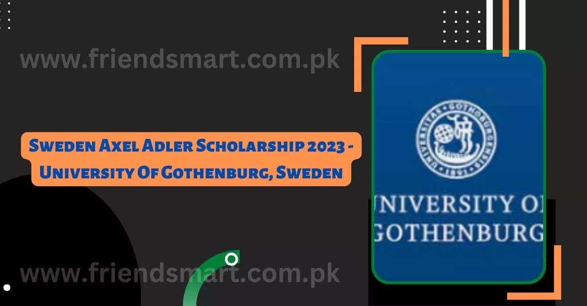 Sweden Axel Adler Scholarship 2023 - University Of Gothenburg, Sweden