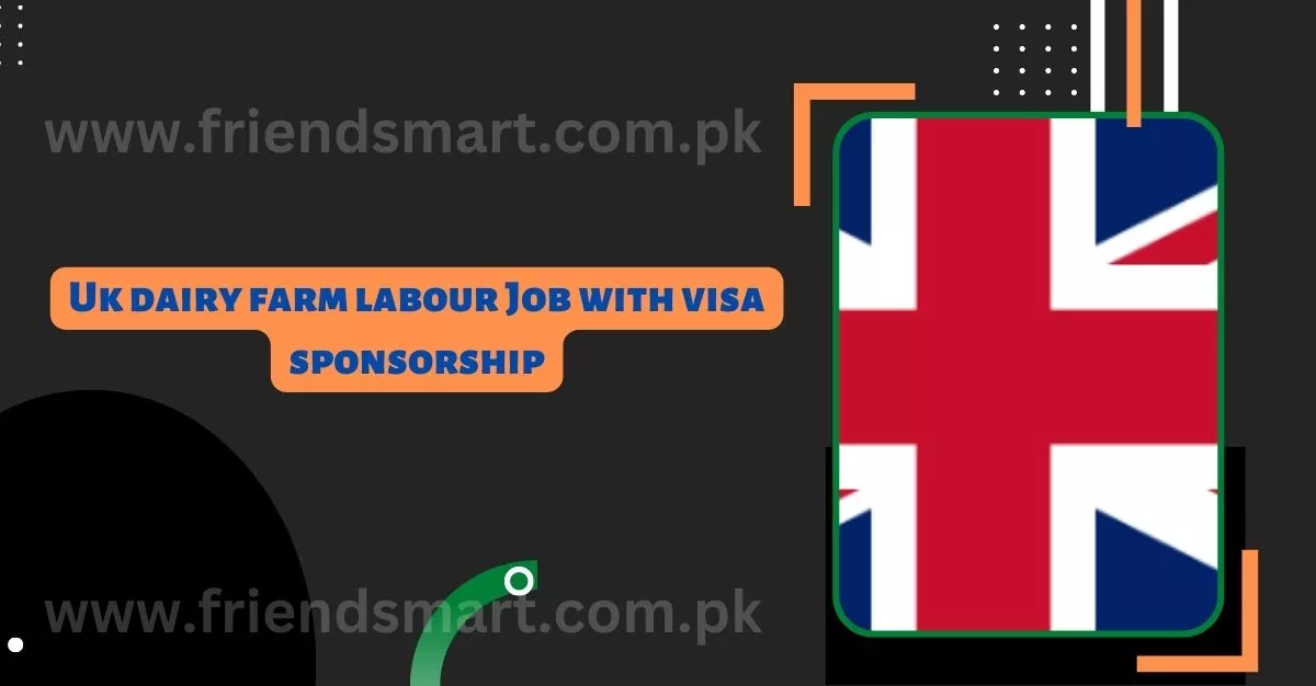Uk Dairy Farm Labour Job with Visa Sponsorship