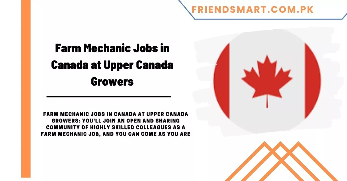 Farm Mechanic Jobs in Canada at Upper Canada Growers