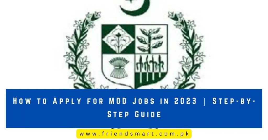 How to Apply for MOD Jobs in 2023 Step-by-Step Guide