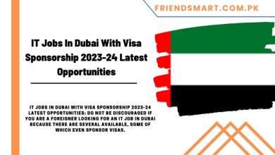 Photo of IT Jobs In Dubai With Visa Sponsorship 2023-24 Latest Opportunities