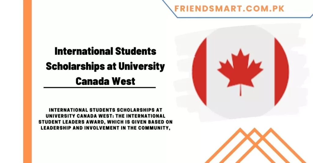 International Students Scholarships at University Canada West