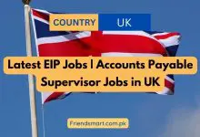 Photo of Latest EIP Jobs | Accounts Payable Supervisor Jobs in UK