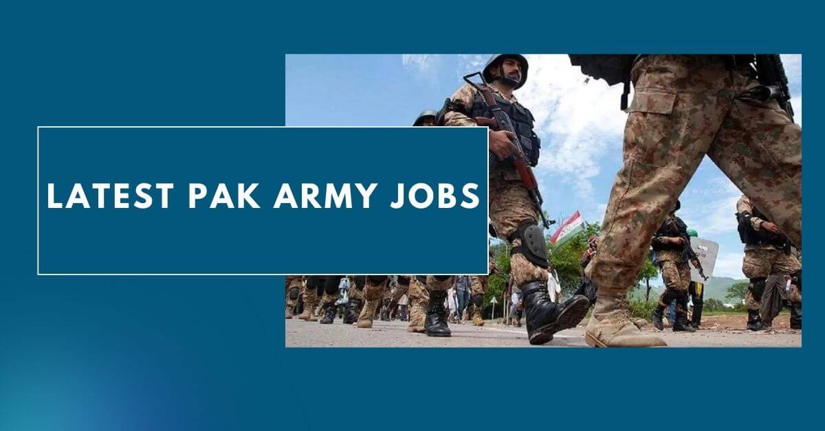 Latest Pak Army Jobs