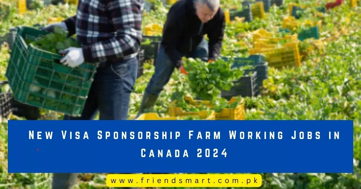 New Visa Sponsorship Farm Working Jobs in Canada