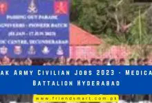 Photo of Pak Army Civilian Jobs 2023 – Medical Battalion Hyderabad