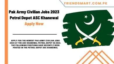 Photo of Pak Army Civilian Jobs 2023 Petrol Depot ASC Khanewal