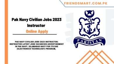Photo of Pak Navy Civilian Jobs 2023 Instructor – Online Apply