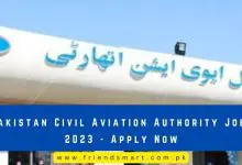 Photo of Pakistan Civil Aviation Authority Jobs 2023 – Apply Now