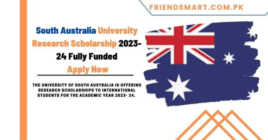 South Australia University Research Scholarship 2023-24 Fully Funded