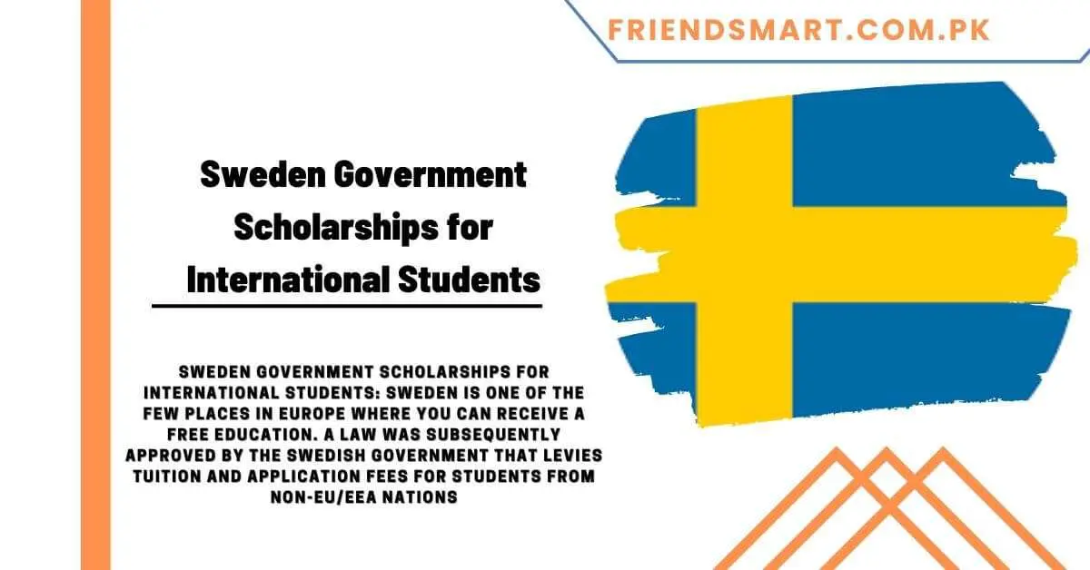 Sweden Government Scholarships for International Students