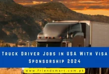 Photo of Truck Driver Jobs in USA With Visa Sponsorship 2024