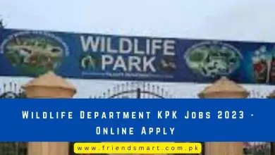 Photo of Wildlife Department KPK Jobs 2023 – Online Apply
