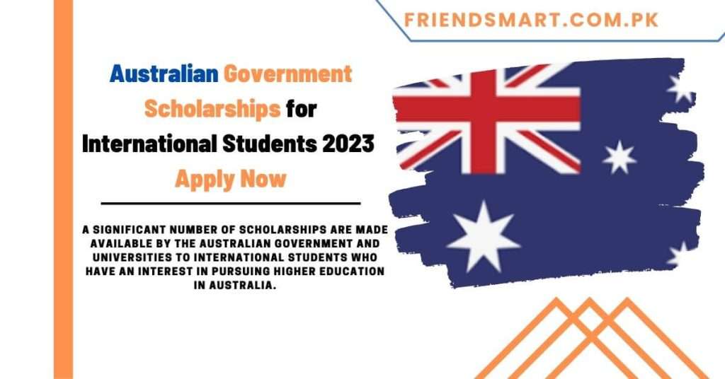 Australian Government Scholarships for International Students 2023