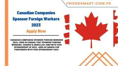 Photo of Canadian Companies Sponsor Foreign Workers 2023