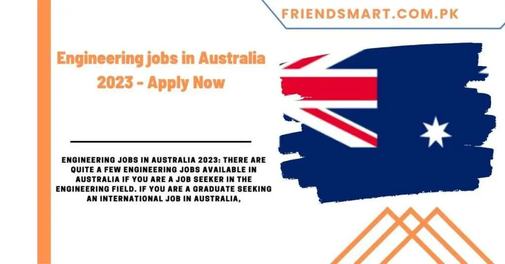 Engineering jobs in Australia 2023 - Apply Now