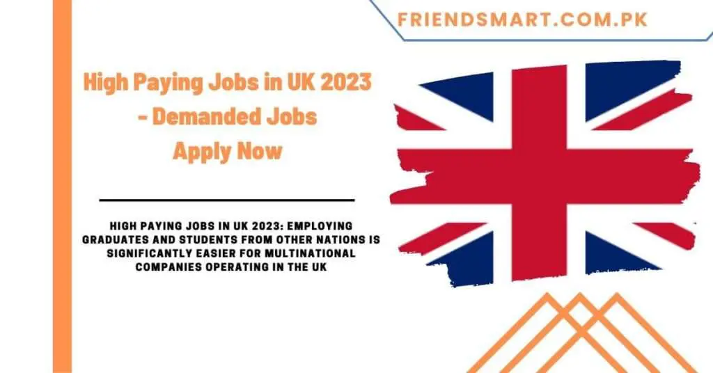 High Paying Jobs in UK 2023 - Demanded Jobs