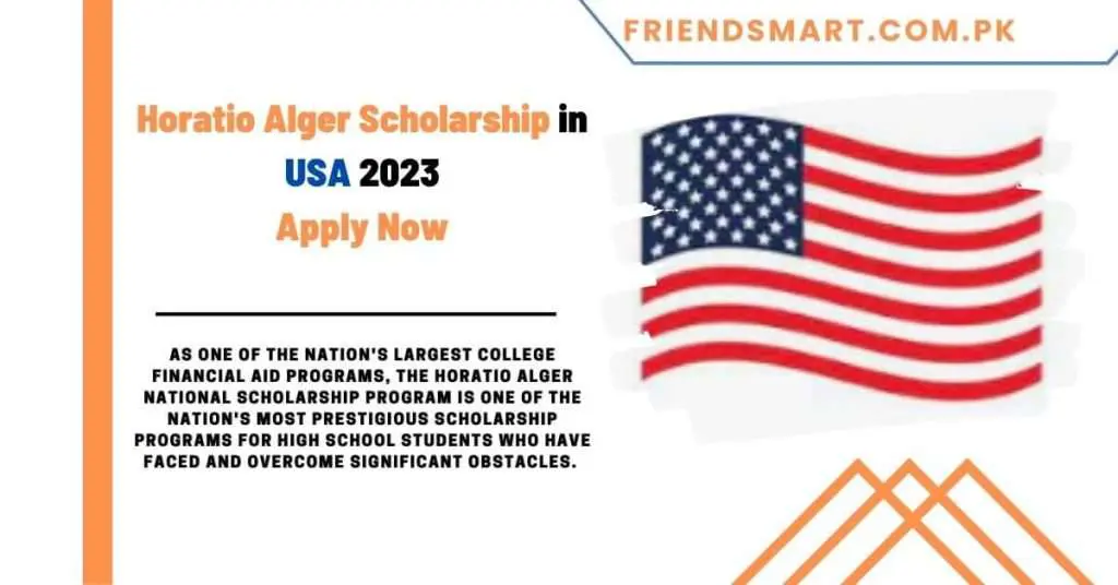 Horatio Alger Scholarship in USA 2023