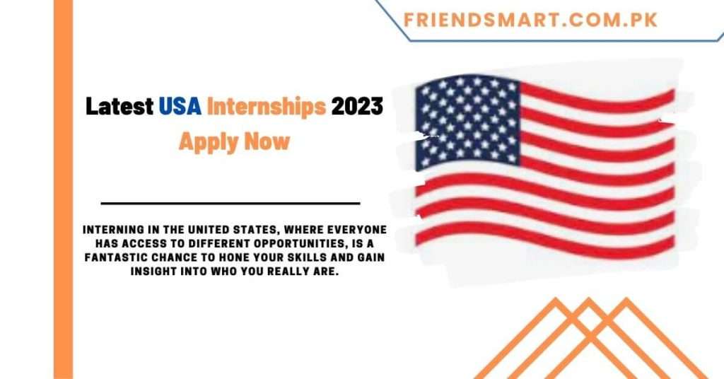 Latest USA Internships 2023 Apply Now