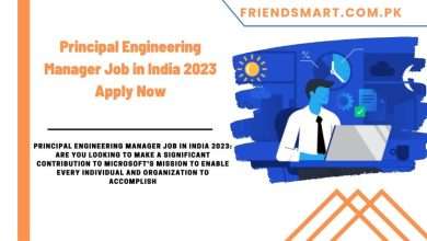 Photo of Principal Engineering Manager Job in India 2023