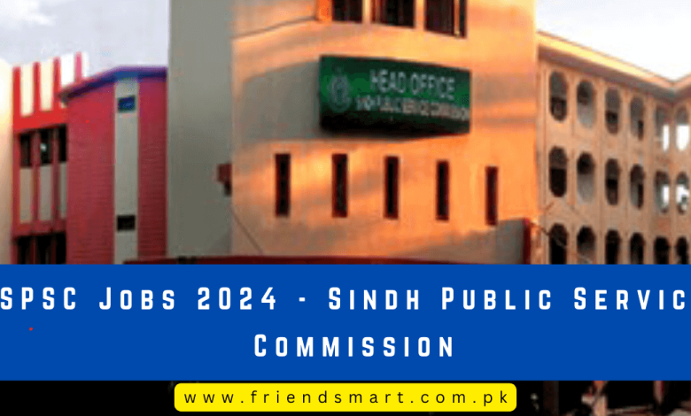 Photo of SPSC Jobs 2024 – Sindh Public Service Commission
