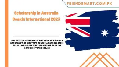 Photo of Scholarship in Australia Deakin International 2023 – Apply Now