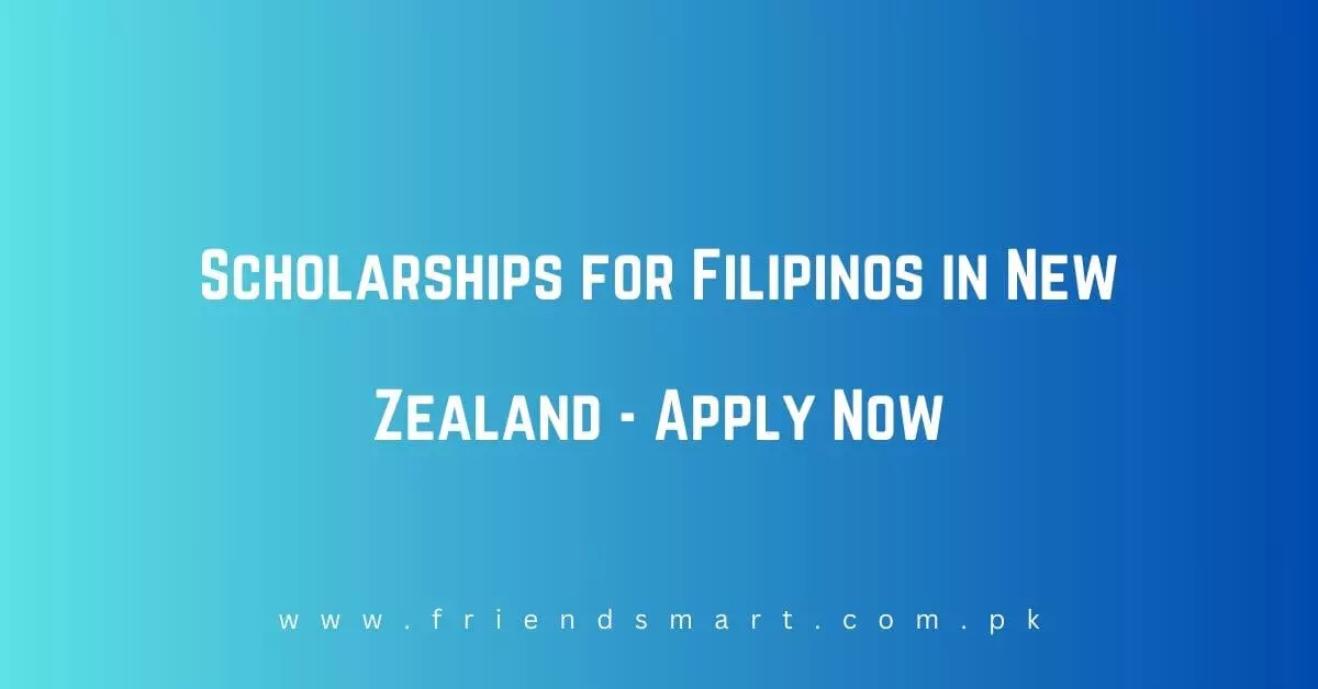 Scholarships for Filipinos in New Zealand