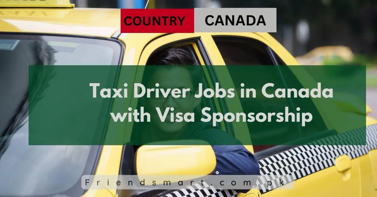 Taxi Driver Jobs in Canada with Visa Sponsorship