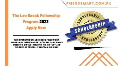 Photo of The Leo Baeck Fellowship Program 2023 Apply Now