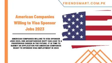 Photo of American Companies Willing to Visa Sponsor Jobs 2023