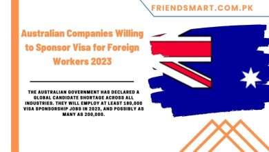 Photo of Australian Companies Willing to Sponsor Visa for Foreign Workers 2023