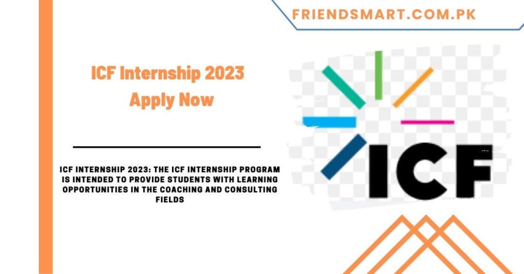 ICF Internship 2023 - Apply Now