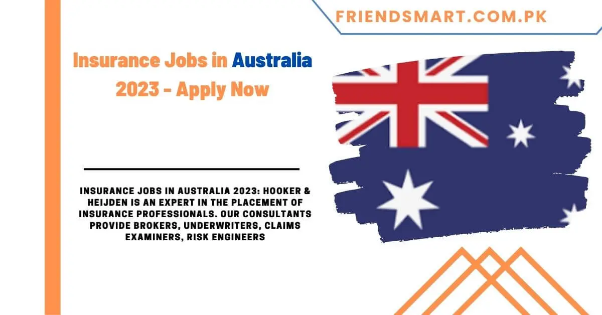 Insurance Jobs in Australia 2023 - Apply Now