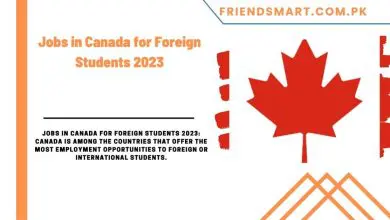 Photo of Jobs in Canada for Foreign Students 2023