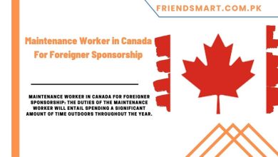 Photo of Maintenance Worker in Canada For Foreigner Sponsorship