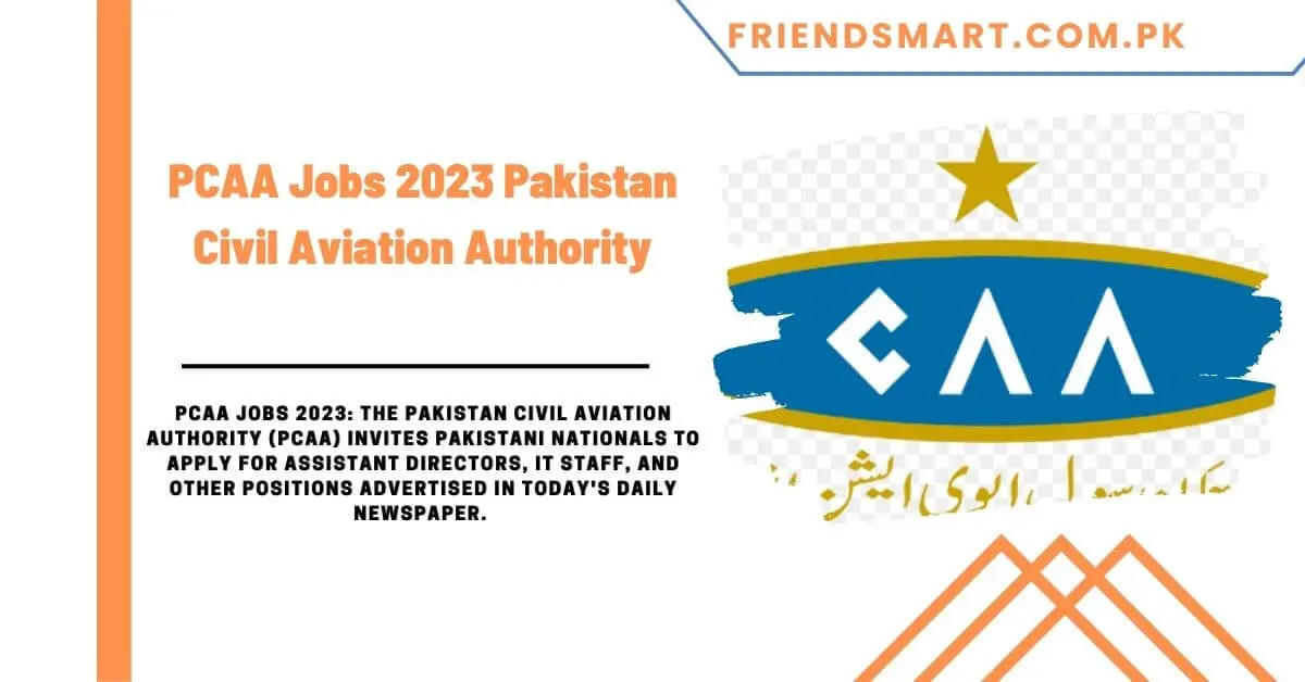 PCAA Jobs 2023 Pakistan Civil Aviation Authority