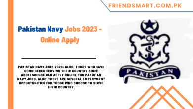Photo of Pakistan Navy Jobs 2023 – Online Apply