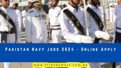 Photo of Pakistan Navy Jobs 2024 – Online Apply