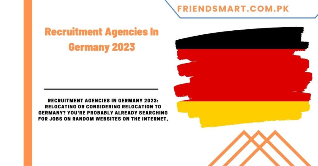 Recruitment Agencies In Germany 2023