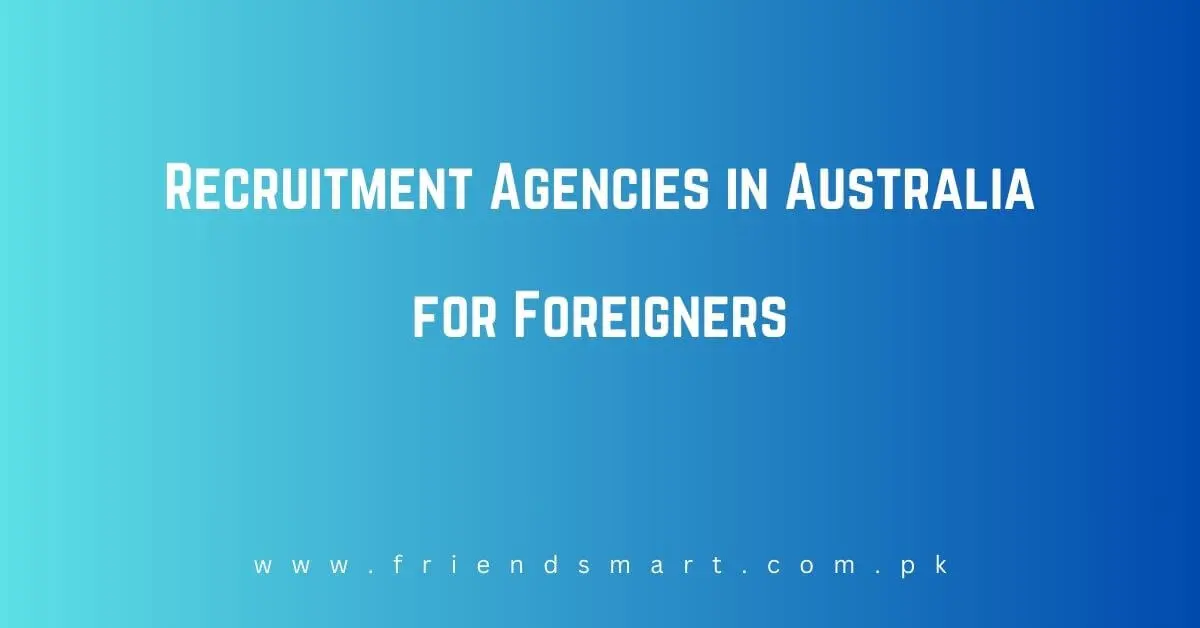 Recruitment Agencies in Australia