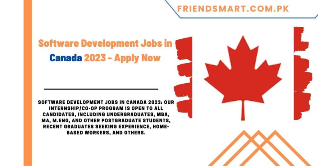 Software Development Jobs in Canada 2023 - Apply Now